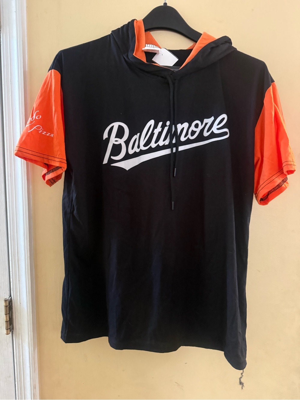 Baltimore Orioles T-Shirt Hoodie Size M SGA 9/2/24